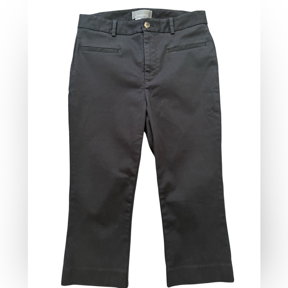 New Anthropologie Black Capri Pants Size 4